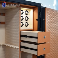 Coffre-fort ignifuge personnalisé Homisafe, boîte à montres en cuir, remontoir automatique, antivol, montres