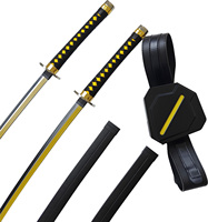 Ensemble de 2 sabres katana de 101 cm de Deadpool, jouets de dessin animé populaires pour Noël, cosplay et collection