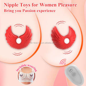 Hot Sale Female Mastur bator Fernbedienung Brust vibratoren mit Silikon Nippel Absaugung und Brüste Nippel klemmen Sexspielzeug - Product Image 2