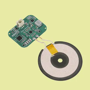 Design professionale qi wireless charging pcba circuit board coil modulo caricabatterie wireless fai da te 10w 15W 20W