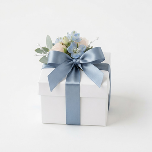 Cinta de Satén de una Cara Azul Polvoriento de 6 mm, Personalizable, Rollo de 350 Metros para Recuerdos de Boda, Regalos para Bebés, Accesorios para Hombre, Boutique - Product Image 2