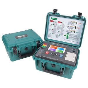 bibo FUZRR ES3002E Double <b>Clamp</b> Ground Resistance Tester Earth Resistivity Testing Meter - Product Image 3