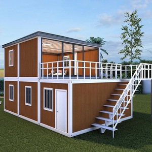 บ้านสำเร็จรูปหรูหราทันสมัยสั่งทำจากโรงงาน 2 3 4 ห้องนอน บ้านคอนเทนเนอร์สำเร็จรูปราคาประหยัดจากจีน - Product Image 2