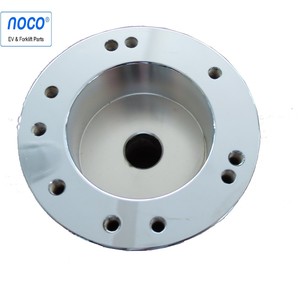 Pioneer Golf Cart <b>Accessories</b> Silver Steering Wheel Base Carbon Leather Sports Design Red <b>Stitch</b> Fitting Model - Product Image 1