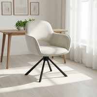 Chaise de salle à manger en velours au design européen, siège confortable, fournisseur en gros pour clients européens