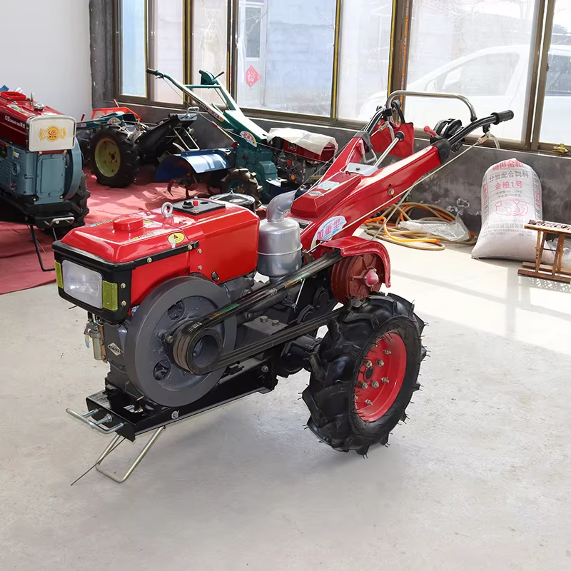 Manufacturer Direct Sales 18HP Wheel Tractor Agricultural Machinery Sets Chinese Hand-Push 2WD Wheel Tractor Core Pump