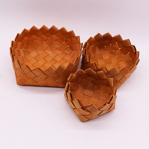 Hot Selling <strong>Hamper</strong> <strong>Basket</strong> <strong>Gift</strong> Bamboo Products Wholesale 100% Handmade Natural Bamboo Storage <strong>Basket</strong> - Product Image 4