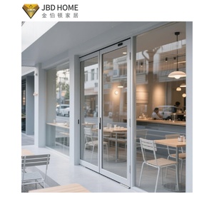 Cửa xoay hiện đại-Khung nhôm, kính cường lực kép cho lối vào biệt thự - Product Image 2