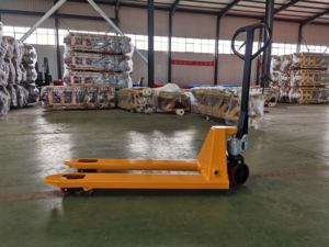 सिंक मैनुअल पैलेट ट्रक प्रकार ट्रांसस्पेलेट ट्रक 1.5टन हाइड्रोलिक हाथ पैलेट ट्रक फोरकलिफ्ट/स्टेकर - Product Image 6