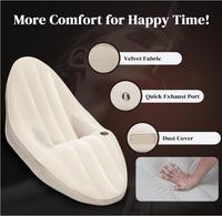 Canapé gonflable et dégonflable automatique avec pompe à air intégrée, jouets romantiques, meubles sexuels pour jeux de couples, position%