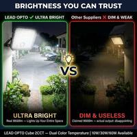 Faretto Solare da Esterno Impermeabile ad Alta Luminosità con Sensore Intelligente, Luce LED Solare da Giardino 10W