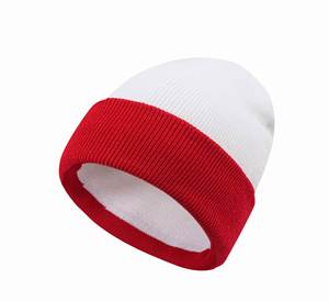 Gorro de Invierno a Rayas de Doble Capa con Borde Enrollado para Deportes al Aire Libre, Correr, Ciclismo, Esquí, Regalo Promocional - Product Image 1
