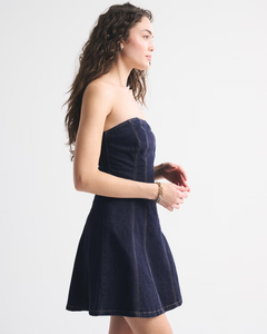 Vestido Corto Informal Estilo Y2K Vintage de LEDUO, Sin Mangas, Corte Evase, para Mujer - Product Image 3