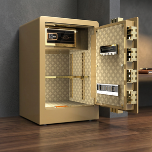 Fireproof All-steel <b>Lock</b> <b>Safe</b> Anti-theft <b>Safe</b> Home and Hotel <b>Safe</b> Security Large-capacity Storage <b>Box</b> - Product Image 3