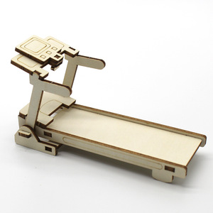 Kit de modelo de caminadora de madera, juguete educativo de ciencia para mayores de 14 años - Product Image 1
