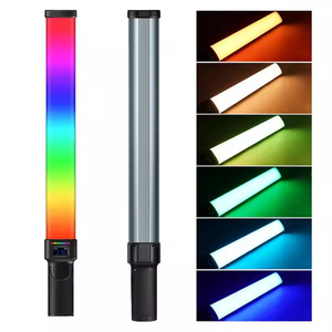 W270RGB Magnétique Rechargeable RVB Colorful Handheld LED Video Light Stick avec Baffle pour TikTok Yotube Photography Studio - Product Image 1