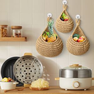 Cesta de Almacenamiento Colgante para Pared, Organizador de Verduras, Contenedor Decorativo para Cocina, Jardín, Plantas, Flores, Cebollas - Product Image 1