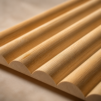 EAZART Bande de moulage en MDF écologique de haute qualité, forme spéciale, pour la décoration des murs et des plafonds, vente en gros