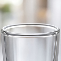 Gobelet en verre à paroi simple de 183 ml, design moderne, vente en gros de verrerie pour hôtels, restaurants, traiteurs et banquets