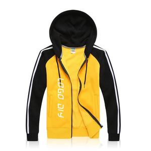 Veste à capuche décontractée avec fermeture éclair pour hommes Sweat à capuche léger en double coton Grande taille Brodé en 3D Street Wear & Hoodies - Product Image 5