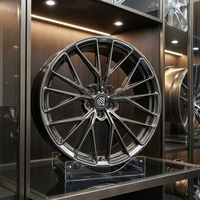 Jantes en alliage d'aluminium forgé GUDE de 10 000 tonnes, à profil profond, pour Mercedes/Audi, 17-23 pouces, sur mesure