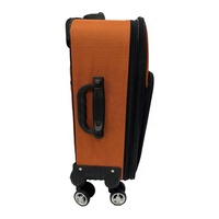 Ensemble de bagages à roulettes en nylon de luxe de 20 à 32 pouces, quatre pièces, sac de voyage extensible avec tailles de 24 et 28 pouces, style dessin animé assorti