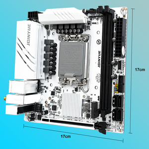 Jginyue b760i Mini ITX chơi game máy tính để bàn Hỗ trợ Intel 12th/13th thế hệ lga1700 Bo mạch chủ đôi <span class=keywords><strong>DDR4</strong></span> Bộ nhớ Sata 64GB - Product Image 6
