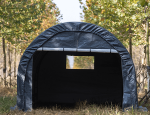 Abri d'auto personnalisé portable pour l'extérieur en PVC PE <span class=keywords><strong>toile</strong></span> métal acier polycarbonate aluminium durable hiver Garage Pergola pour voitures - Product Image 3