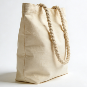 Custom Size & Color Canvas Tote - Plain Cotton Shoulder <b>Bag</b> for Personalization - Product Image 1