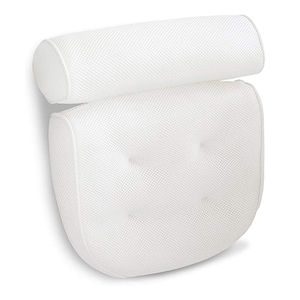2022 new design Amazon hot selling Wholesale Non-Slip 3D Mesh SPA Bath Pillow Luxury Bathtub Pillow