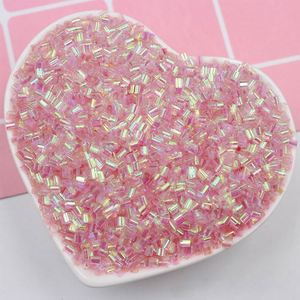 ลูกปัดหลอดนิ่ม 500 กรัม สีสันสดใส สำหรับวัยรุ่นและผู้ใหญ่ ของเล่นเสริมพัฒนาการ หลอดพลาสติก อุปกรณ์ตกแต่งสไลม์ - Product Image 4