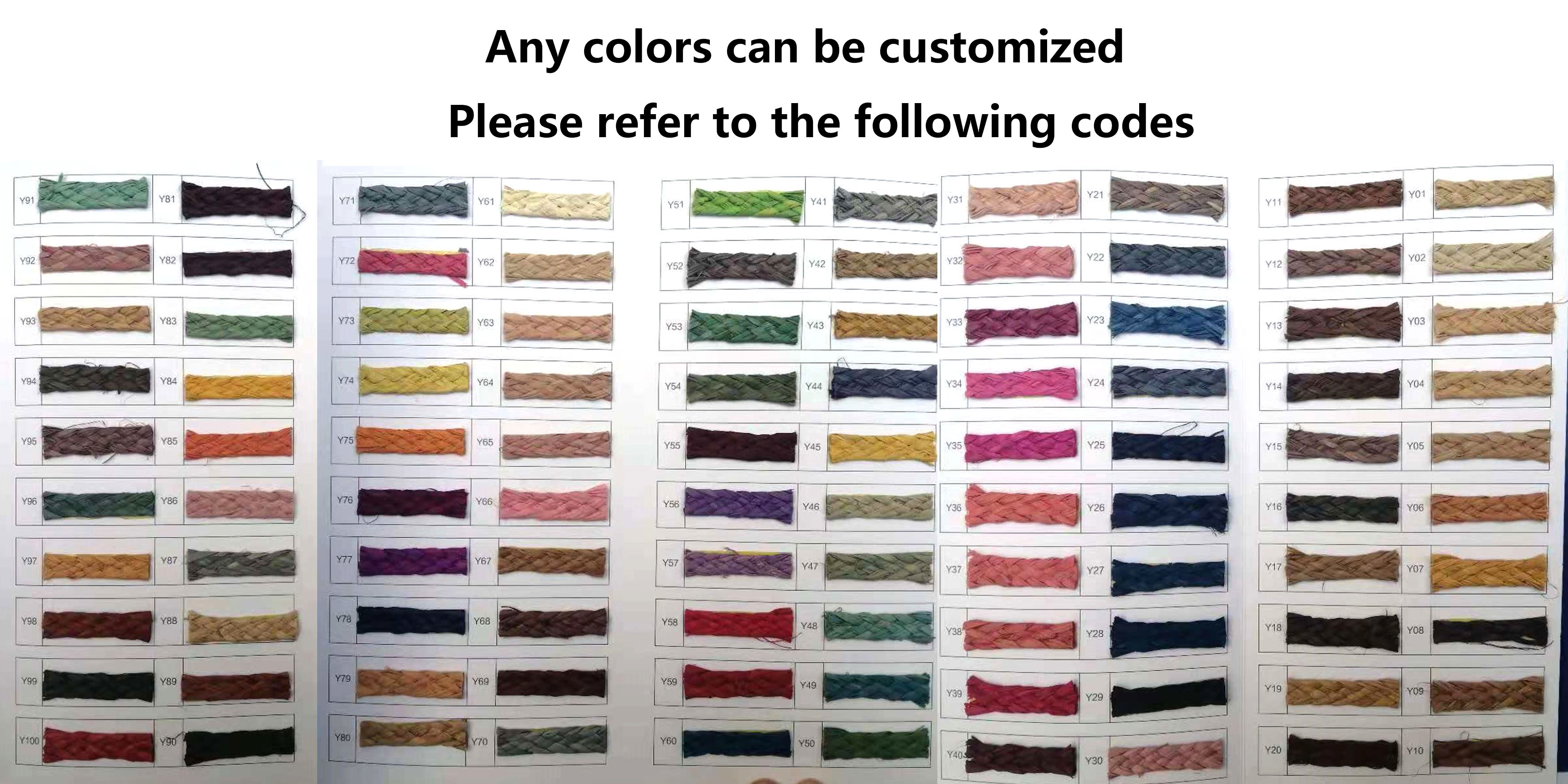 Cualquier color y estilo se puede personalizar.
