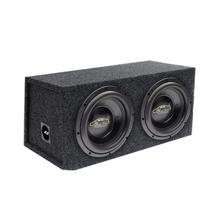 Phổ 10 "Đôi huyệt âm thanh xe hơi nêm loa siêu trầm bao vây hộp cho xe tải - Product Image 4