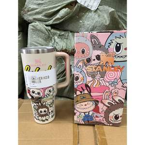 Borraccia Termica in Acciaio Inossidabile Zhicheng 800ml con Design Cartone Animato, Isolamento Sottovuoto, per Bambini, Uso Quotidiano, Ecologica, con Coperchio - Product Image 5