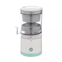 Juicer Elektrik Rumah Tangga Terlaris Mesin Jus Asli Tanpa Kabel Cangkir Juicer Pengolah Buah Isi Ulang Portabel Built-In