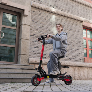 Trottinette électrique pliable pour adultes en alliage d'aluminium U1, pneus solides, étanche, 10 pouces, 250W, batterie au lithium 48V, vitesse rapide, contrôle par application - Product Image 3