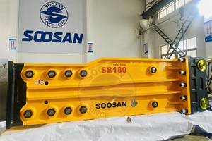 สำหรับไฮดรอลิกเบรกเกอร์ Sb 180 รุ่น TOP แบบใหม่ แกนเครื่องยนต์มอเตอร์ สำหรับรถขุด 40-55 ตัน งานรื้อถอน รับประกัน 1 ปี - Product Image 5