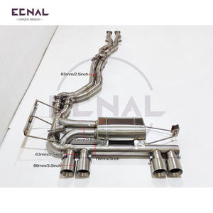 Sistema de <span class=keywords><strong>Escape</strong></span> Catback de Alto Rendimiento Valvetronic de Acero Inoxidable Ecnal para BMW <span class=keywords><strong>E46</strong></span> <span class=keywords><strong>M3</strong></span> 2000-2006 con Silenciador - Product Image 2