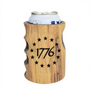 Portabevande in Legno Design 1776 Stelle, Portatile per Feste - Product Image 1