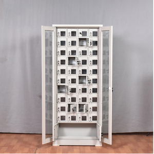 Mobile Phone Charging <b>Cabinet</b>, <b>Lockable</b> Safe for Storing Items, Mobile Phone Storage <b>Cabinet</b> with Power Supply - Product Image 2