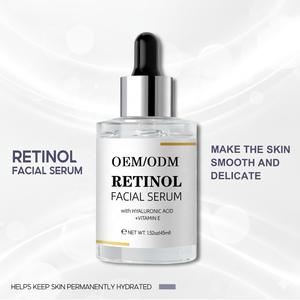 Siero al Retinolo OEM Bestseller con Vitamina E, Siero Viso Antirughe e Sbiancante, Rimozione Linee Sottili, Siero all'Acido Ialuronico Disponibile - Product Image 4