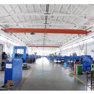 Factory Price Remote Control Double Single Girder Overhead Crane 5 Ton 10 Ton With Emergency Stop