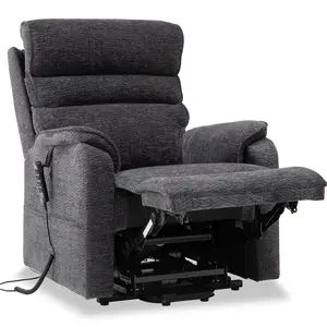 CJSmart Home Power Lift silla reclinable para ancianos reposacabezas Power Lumbar Support Lay Flat silla reclinable