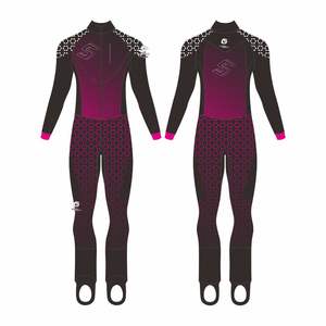 Conjunto de Traje de Esquí de Montaña y Esquí de Fondo, Material de Spandex/Poliéster, Impresión por Transferencia de Calor, Transpirable, Unisex - Product Image 2