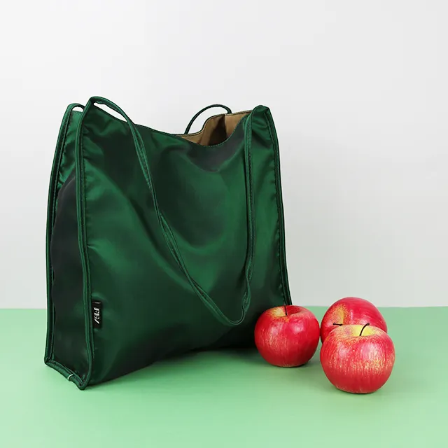Benutzer definierte Logo Big Shoulder Handtasche Flash Cloth Designer Einkaufstaschen zum Einkaufen
