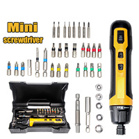 Tournevis sans fil rechargeable 3,7 V, perceuse électrique, moteur sans balais, couple de 5 Nm, poids léger de 0,7 kg, portable, multifonctionnel