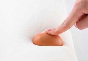 Hoge Dichtheid Golvende Traagschuim Beensteun Kussen Gebreide Verpleging Verhoogde Hogere Ondersteuning Met Golvend Ontwerp - Product Image 6