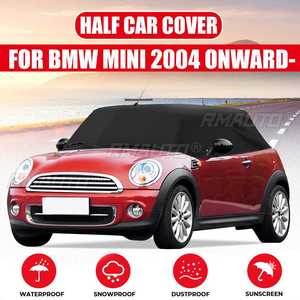 ผ้าคลุมรถสำหรับ BMW Mini แบบครึ่งคัน กันน้ำ กันฝุ่น ป้องกันรังสียูวี รุ่น R55 R56 R60 R61 F55 F56 ปี 2004 ขึ้นไป - Product Image 1