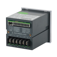 Medidor trifásico de circuito múltiple Modbus TCP, placa de medidor de energía de CA, medidores de panel digital de vatios programables, 2/KC