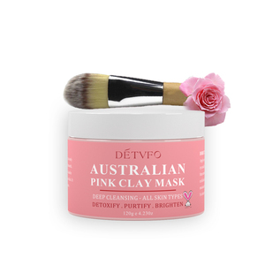 Privada iluminar Porefining cuidado <span class=keywords><strong>de</strong></span> piel rosa barro máscara <span class=keywords><strong>de</strong></span> arcilla <span class=keywords><strong>de</strong></span> Amazon <span class=keywords><strong>en</strong></span> polvo vendedor superior cara máscara - Product Image 5